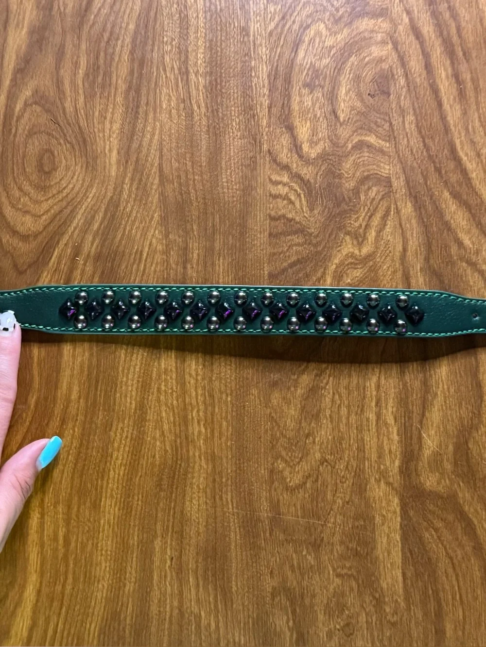 Dark Green Collar - Size Medium